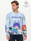 Мужской лонгслив базовый / Gacha Club Character (P007_P004ooo3022627, P004ooo3022627)