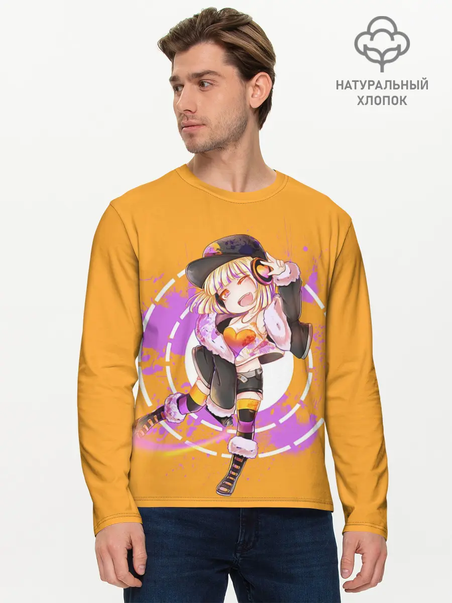 Мужской лонгслив базовый / DJ Daisy (P007_P004ooo3022635, P004ooo3022635)