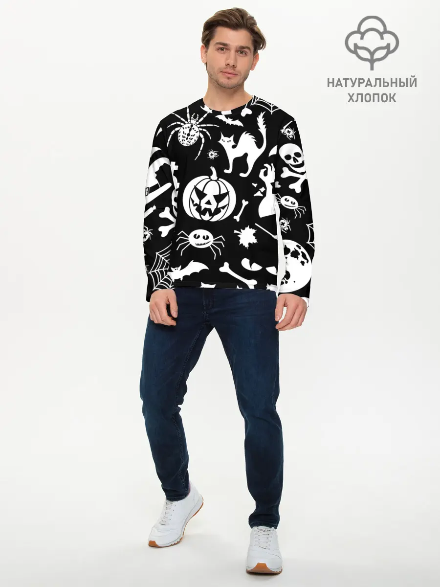 Мужской лонгслив базовый / Микс (P007_P004ooo3022651, P004ooo3022651)