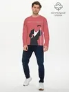 Мужской лонгслив базовый / Ганн на концерте (P007_P004ooo3022679, P004ooo3022679)