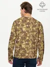 Мужской лонгслив базовый / Креативный Камуфляж (P007_P004ooo3023479, P004ooo3023479)