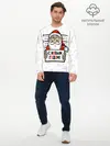 Мужской лонгслив базовый / С Новым годом! в заключении (P007_P004ooo3023949, P004ooo3023949)