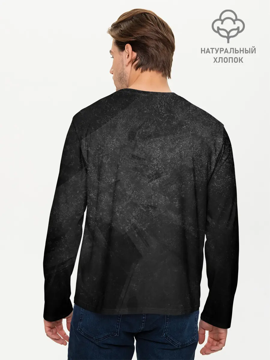 Мужской лонгслив базовый / BERSERK LOGO GRUNGE (P007_P004ooo3024041, P004ooo3024041)