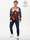 Мужской лонгслив базовый / DOOM ETERNAL | ДУМ БИТВА В АДУ (P007_P004ooo3023647, P004ooo3023647)