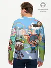 Мужской лонгслив базовый / Toca Boca | Город (P007_P004ooo3024303, P004ooo3024303)
