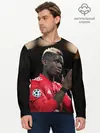 Мужской лонгслив базовый / Поль Погба, Pogba (P007_P004ooo3024409, P004ooo3024409)