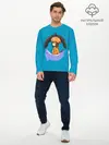 Мужской лонгслив базовый / Мэй с дельфином (P007_P004ooo3024147, P004ooo3024147)