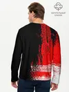 Мужской лонгслив базовый / Тойота Тундра следы шин (P007_P004ooo3025083, P004ooo3025083)