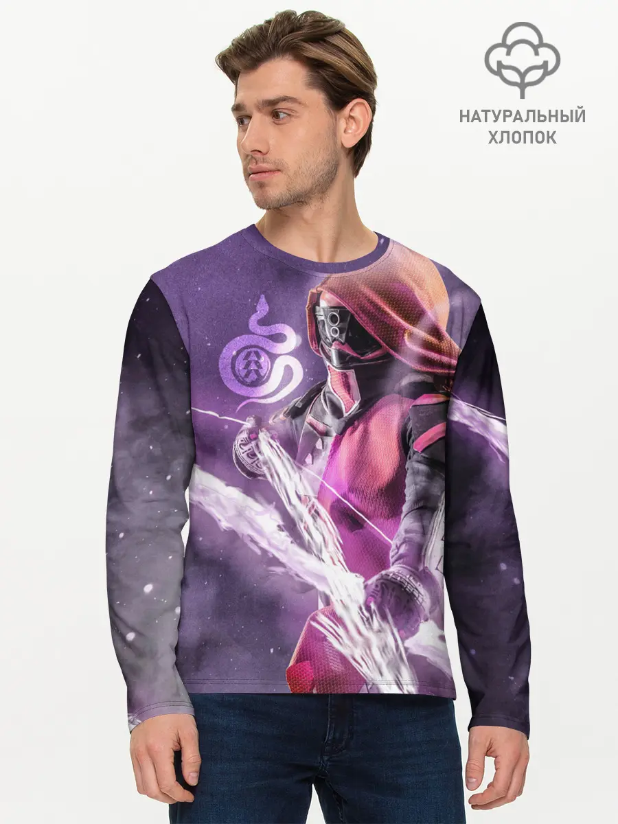 Мужской лонгслив базовый / DESTINY 2 HUNTER LOGO (P007_P004ooo3024963, P004ooo3024963)