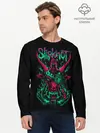 Мужской лонгслив базовый / Slipknot криповый козел (P007_P004ooo3025327, P004ooo3025327)