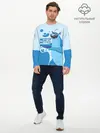 Мужской лонгслив базовый / Медузу мне в пузу (P007_P004ooo3025637, P004ooo3025637)