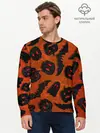 Мужской лонгслив базовый / Halloween print (P007_P004ooo3026083, P004ooo3026083)