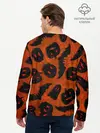 Мужской лонгслив базовый / Halloween print (P007_P004ooo3026083, P004ooo3026083)