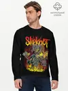 Мужской лонгслив базовый / SLIPKNOT THE GRAY CHAPTER (P007_P004ooo3026127, P004ooo3026127)