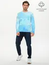 Мужской лонгслив базовый / Пузыри воздуха (P007_P004ooo3025927, P004ooo3025927)