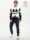 Мужской лонгслив базовый / MARSHMELLO HALLOWEEN. (P007_P004ooo3026703, P004ooo3026703)