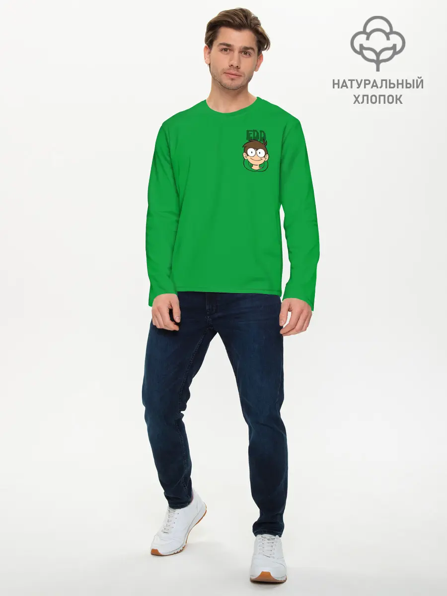 Мужской лонгслив базовый / Эдд (P007_P004ooo3026491, P004ooo3026491)