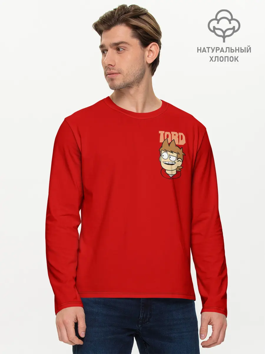 Мужской лонгслив базовый / Торд (P007_P004ooo3026497, P004ooo3026497)
