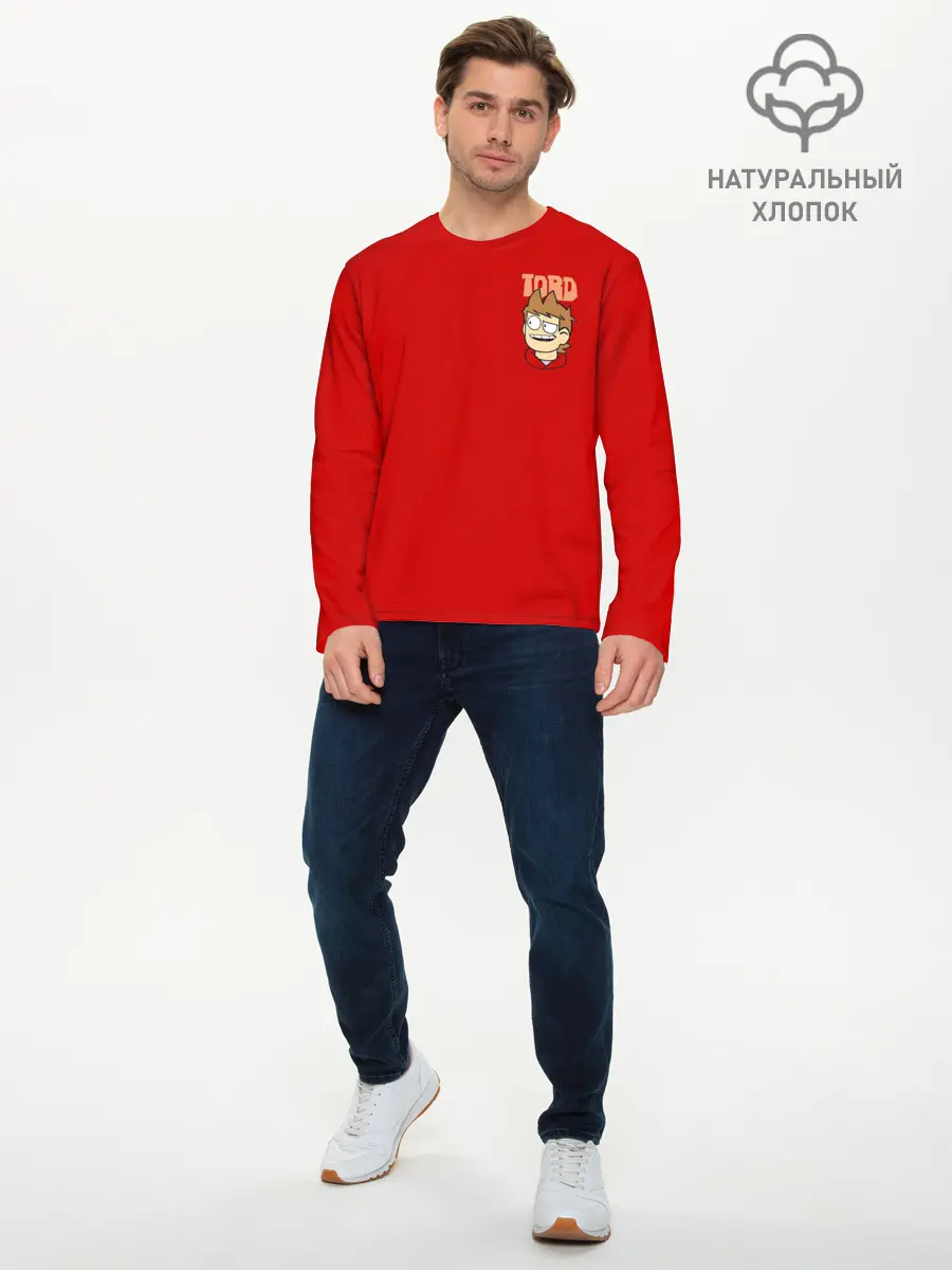 Мужской лонгслив базовый / Торд (P007_P004ooo3026497, P004ooo3026497)