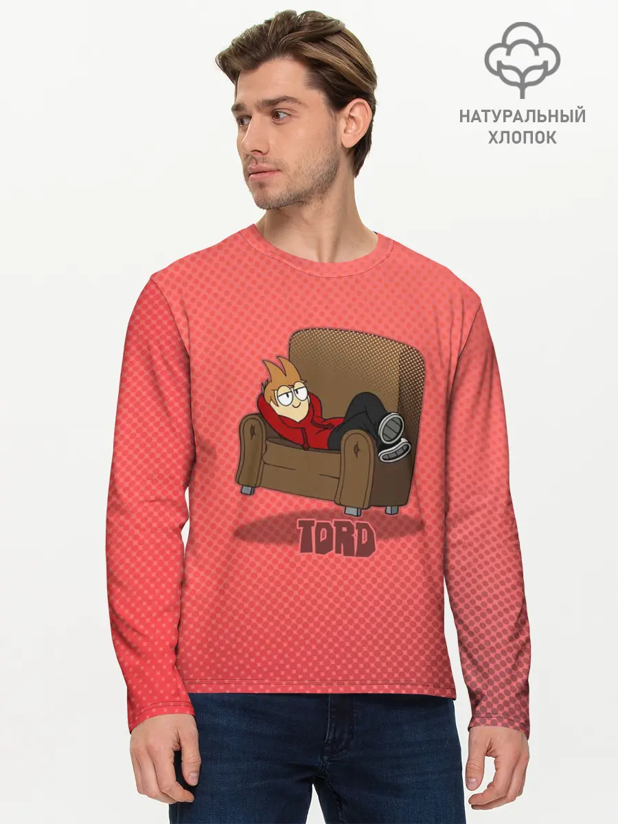 Мужской лонгслив базовый / Торд на чиле (P007_P004ooo3026513, P004ooo3026513)