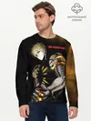 Мужской лонгслив базовый / Стальной Генос One Punch-Man (P007_P004ooo3027393, P004ooo3027393)