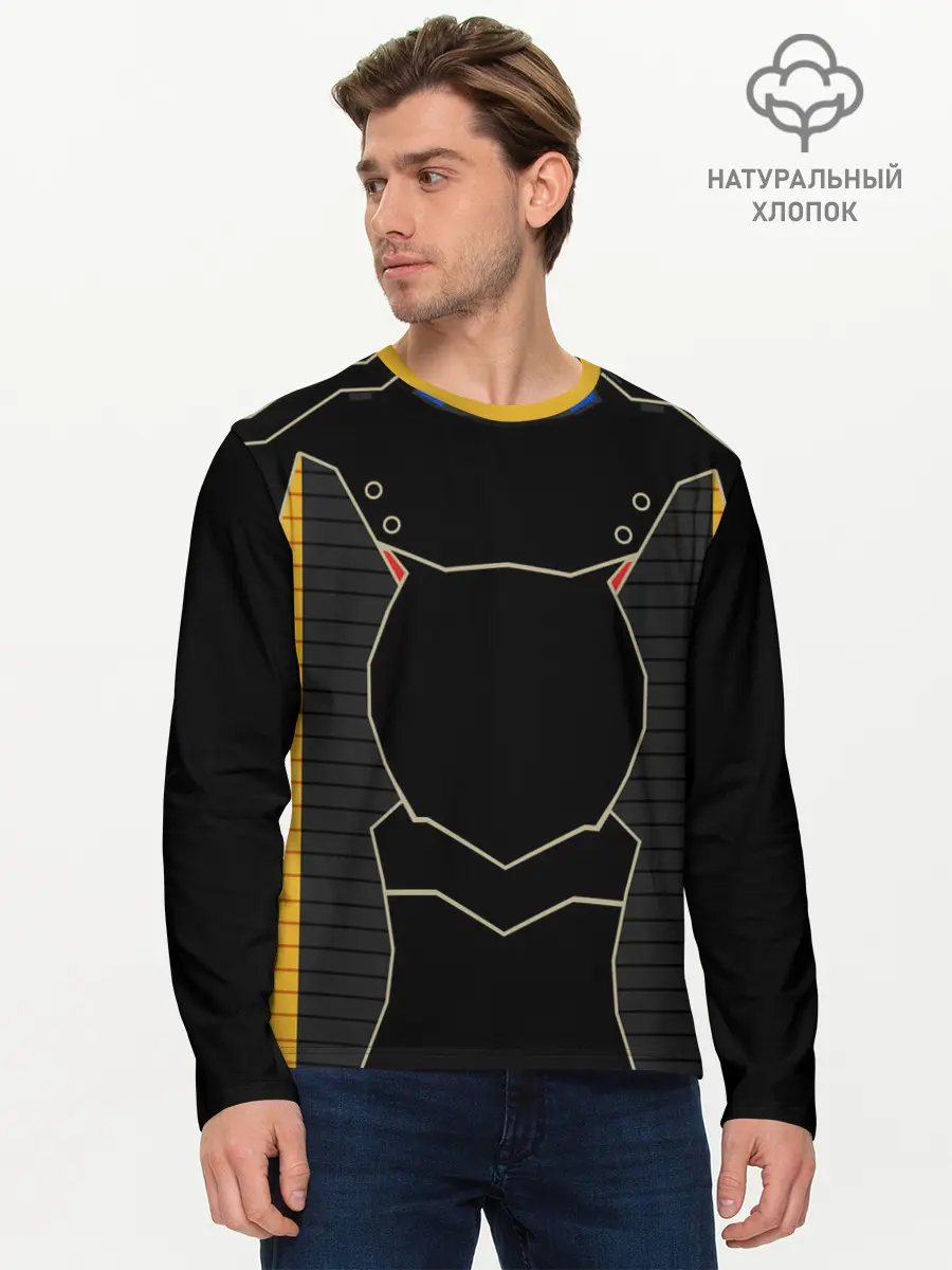 Мужской лонгслив базовый / КИБЕРНЕТИЧЕСКИЙ КОСТЮМ / CYBER UNIFORM (P007_P004ooo3027427, P004ooo3027427)