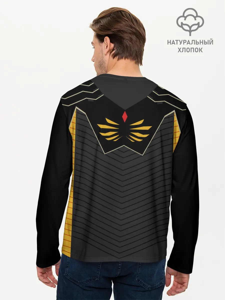 Мужской лонгслив базовый / КИБЕРНЕТИЧЕСКИЙ КОСТЮМ / CYBER UNIFORM (P007_P004ooo3027427, P004ooo3027427)