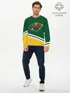 Мужской лонгслив базовый / Minnesota Wild NHL (P007_P004ooo3027319, P004ooo3027319)