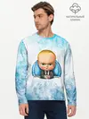 Мужской лонгслив базовый / Босс Молокосос (P007_P004ooo3027997, P004ooo3027997)