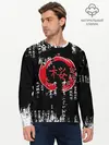 Мужской лонгслив базовый / Кандзи Сакура Иероглифы Аниме (P007_P004ooo3028315, P004ooo3028315)