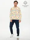 Мужской лонгслив базовый / Чау-Чау (P007_P004ooo3028059, P004ooo3028059)