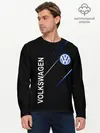 Мужской лонгслив базовый / Volkswagen, sport style (P007_P004ooo3029155, P004ooo3029155)