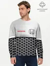 Мужской лонгслив базовый / HONDA | Стальная решетка (P007_P004ooo3030069, P004ooo3030069)