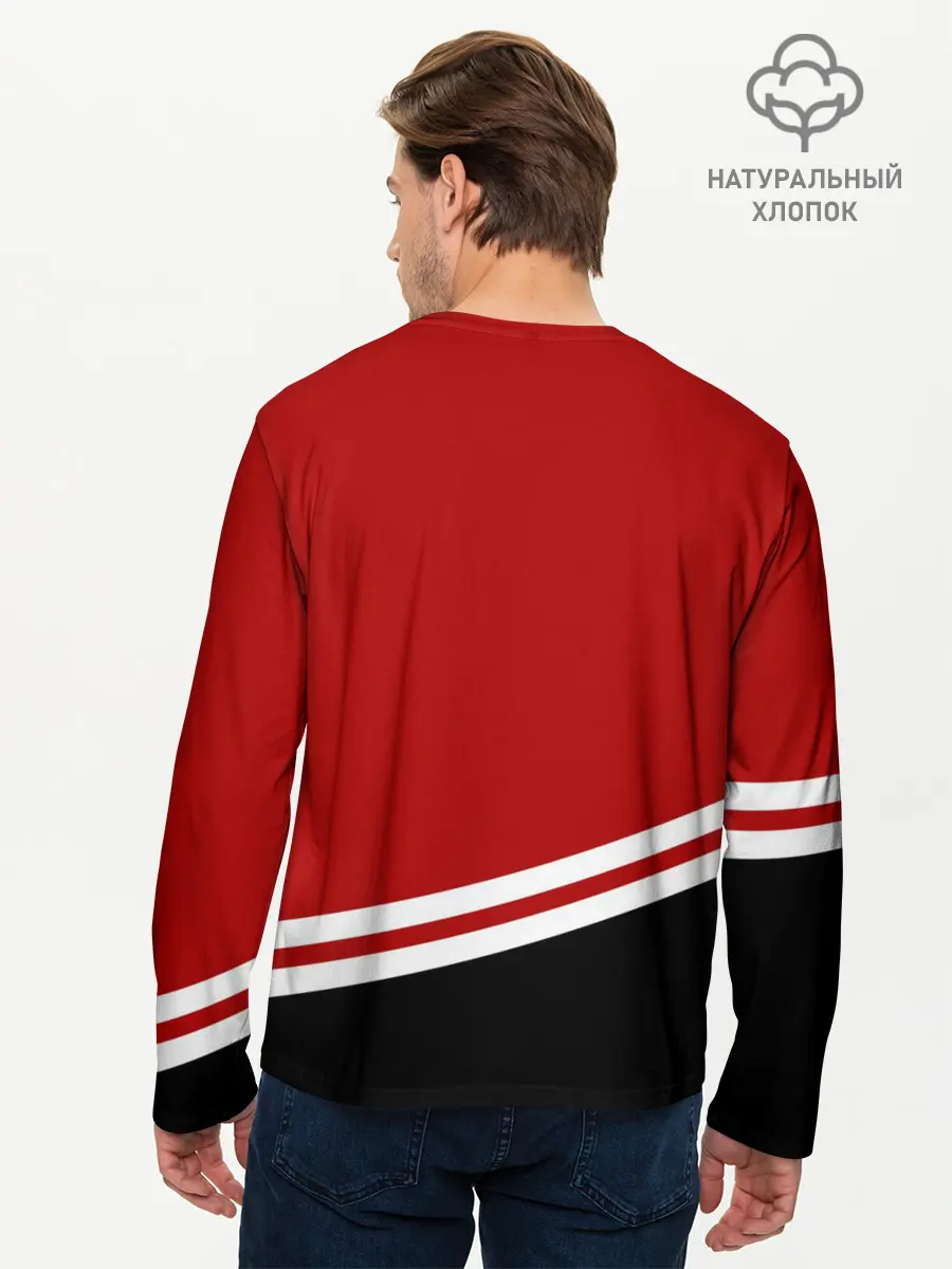 Мужской лонгслив базовый / Chicago Blackhawks, NHL (P007_P004ooo3030103, P004ooo3030103)