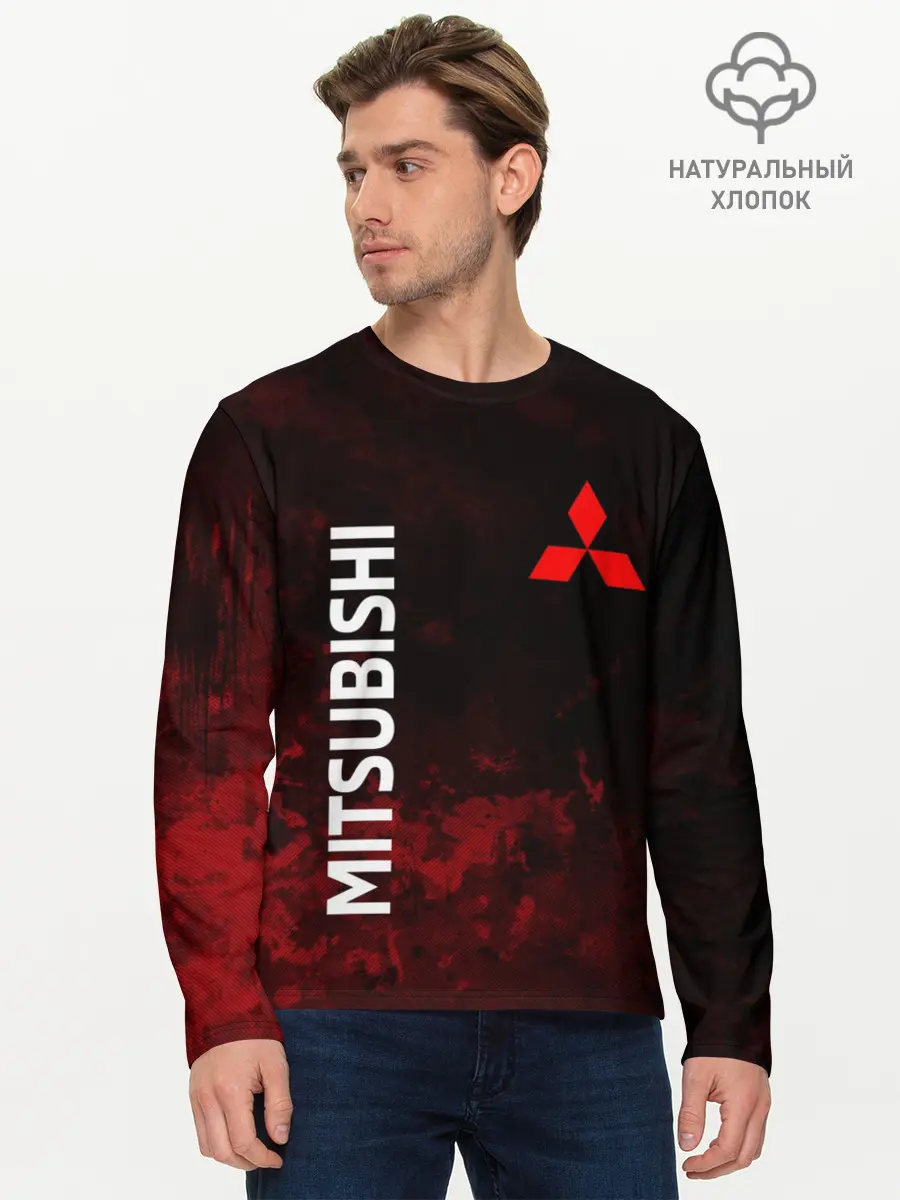 Мужской лонгслив базовый / МИТСУБИСИ sport (P007_P004ooo3030127, P004ooo3030127)