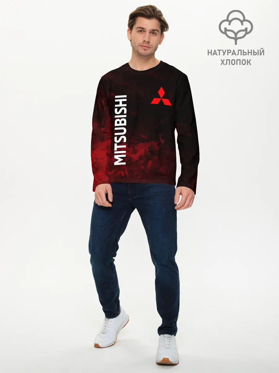 Мужской лонгслив базовый / МИТСУБИСИ sport (P007_P004ooo3030127, P004ooo3030127)