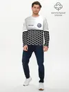 Мужской лонгслив базовый / Volkswagen | Стальная решетка (P007_P004ooo3030061, P004ooo3030061)