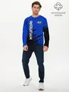 Мужской лонгслив базовый / Hyundai/Хёндай (P007_P004ooo3029901, P004ooo3029901)