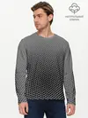 Мужской лонгслив базовый / шестиугольная сетка (P007_P004ooo3030035, P004ooo3030035)