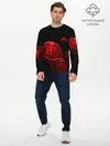 Мужской лонгслив базовый / Башня Бога | Захард (P007_P004ooo3030645, P004ooo3030645)