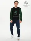 Мужской лонгслив базовый / Чернобыльский сталкер (P007_P004ooo3030649, P004ooo3030649)