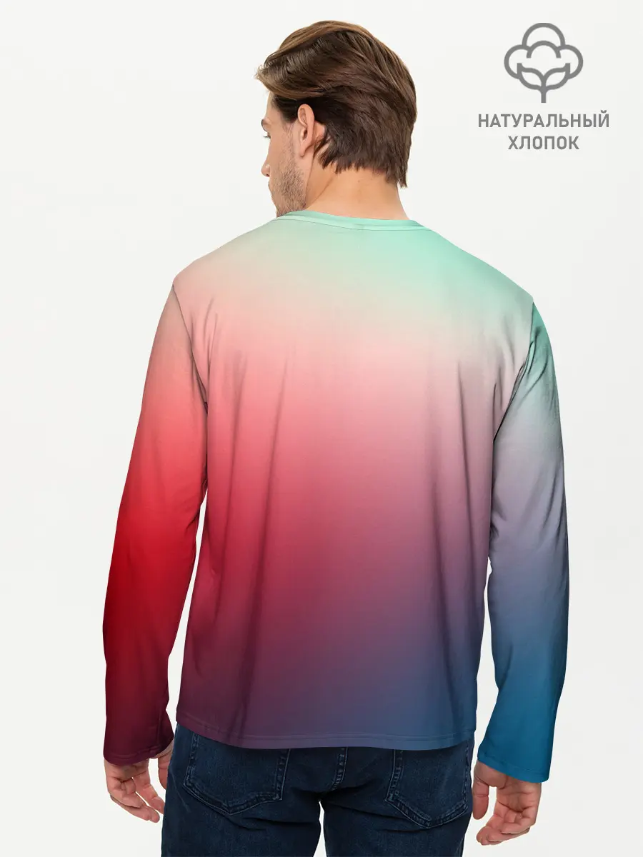 Мужской лонгслив базовый / Хватит возникать (P007_P004ooo3030835, P004ooo3030835)