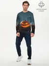 Мужской лонгслив базовый / НОЧЬ ХЕЛОЛОУИНА (P007_P004ooo3030333, P004ooo3030333)