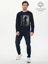 Мужской лонгслив базовый / Чернобыльская скрипачка (P007_P004ooo3030847, P004ooo3030847)