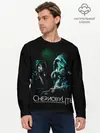 Мужской лонгслив базовый / Chernobylite / Чернобылит (P007_P004ooo3031043, P004ooo3031043)