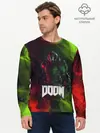 Мужской лонгслив базовый / Doomguy | Doom (P007_P004ooo3033589, P004ooo3033589)