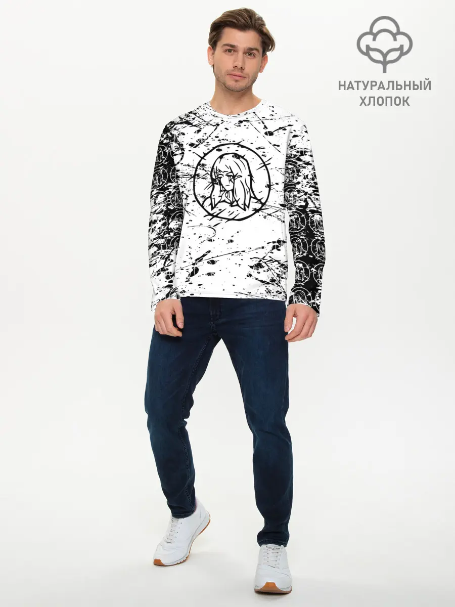 Мужской лонгслив базовый / velial squad / velial pharaoh (P007_P004ooo3033367, P004ooo3033367)