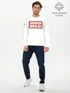 Мужской лонгслив базовый / SUGOI DEKAI | UZAKI (P007_P004ooo3033861, P004ooo3033861)