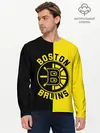 Мужской лонгслив базовый / Boston Bruins, Бостон Брюинз (P007_P004ooo3035075, P004ooo3035075)