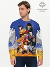 Мужской лонгслив базовый / Cоwboy ALL (P007_P004ooo3035313, P004ooo3035313)
